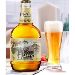 88vip哈勒米勒11精酿啤酒450ml1瓶拉格黄啤原浆小麦啤酒单瓶尝鲜