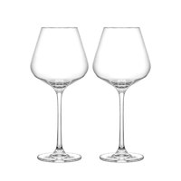 88VIP：CLITON 红酒杯高脚杯 家用玻璃杯葡萄酒杯勃艮第杯酒具套装2支装