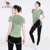 88VIP：CAMEL 骆驼 运动服套装女夏季薄款跑步健身服短袖健身房瑜伽服夏天快干衣