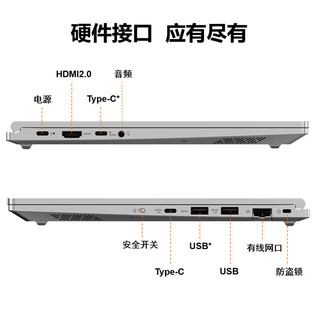 联想（Lenovo）国产信创电脑自主可控 昭阳CF4720J笔记本台式机三年硬盘不回收飞腾D2000 8G/512G固态带盘控 2G独显 试用版 麒麟