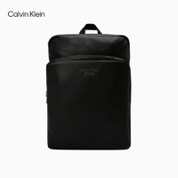 卡尔文·克莱恩 Calvin Klein CK Jeans男士经典拉链方形简约商务大容量双肩背包礼物HH3064
