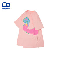 88VIP：迷你巴拉巴拉 夏季新款连衣裙女童宝宝儿童休闲透气亲肤公主裙子