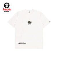 AAPER男装春夏军团纯色图案字母印花宽松薄款短袖T恤0611XXK