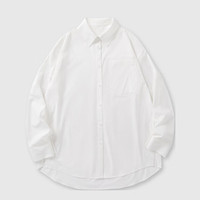 Gap 盖璞 女装2024夏季轻薄UPF40+防晒衣宽松简约长袖衬衫510289 白色 XL