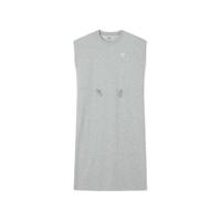 Gap 盖璞 女士无袖抽绳收腰连衣裙简约休闲卫衣裙 465046 灰色 L