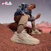 FILA 斐乐 男子跑步鞋MARS II火星二代复古运动鞋 驼丝锦-DO 42