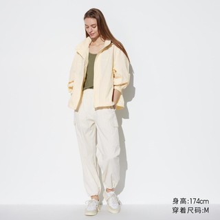 UNIQLO 优衣库 女士防紫外线休闲耐久防水薄外套 467111 小鹅黄 XS