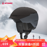 ATOMIC 阿托米克滑雪头盔男女滑雪帽防护头盔NOMAD系列亚洲版型 黑色NOMAD GT亚洲版 AN5006222 S