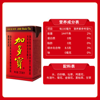 凉茶250ml*24盒整箱提手礼盒装消暑植物饮料怕上火喝