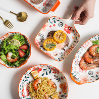YunTang 韵唐 陶瓷餐具日式手绘创意刺猬碗可爱卡通家用饭碗汤面碗儿童餐具