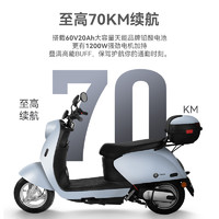 ZUB 五星鉆豹 G7 電動車 60V20AH 天能電池