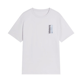 PLUS会员：京东京造 男士抑菌防螨冷感速干印花短袖T恤
