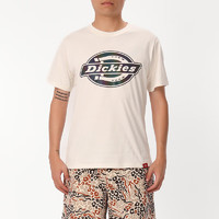 dickies24春夏新品 炫彩logo印花镭射休闲圆领短袖T恤 男女情侣 DK0A87CN