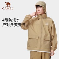 88VIP：CAMEL 骆驼 户外工装防晒衣2024春夏新款防紫外线轻薄透气男女同款防晒服