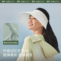 蕉下 Beneunder蛋卷帽BM55424遮阳帽空顶防晒帽黑胶女防紫外线户外遮光透气
