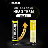 88VIP：HEAD 海德 網球1桶4粒裝高回彈耐打比賽訓練專用球1罐裝官方裝配