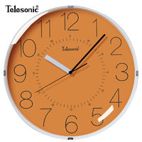 Telesonic 天王星 鐘表掛鐘客廳家用時尚時鐘掛墻現代簡約裝飾個性創意北歐風