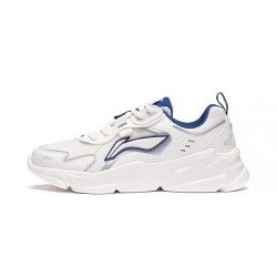 lining李宁云海休闲鞋复古跑步鞋标准白