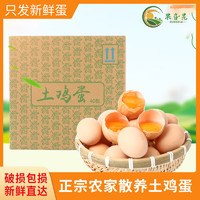 果旮旯 土鸡蛋     农家散养鲜鸡蛋   单枚 40±5g 50枚 2000克