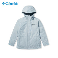 哥伦比亚 冲锋衣女防风防水热能反射棉服三合一外套WR0635