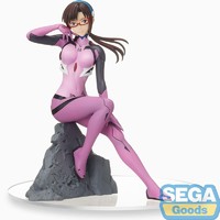 世嘉（SEGA） 新世纪福音战士EVA 手办模型玩具 22cm 真希波坐姿