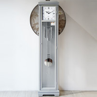 Hense 漢時 現代簡約實木落地鐘德國進口機芯機械座鐘歐式報時鐘表HG658