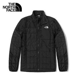 THE NORTH FACE 北面 棉服男户外保暖薄棉外套23新83SI JK3/黑色 S