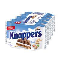88VIP：Knoppers 优立享 德国knoppers进口饼干牛奶榛子巧克力威化125gx1条/5片状网红零食