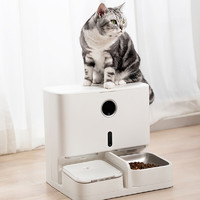 Lenovo 聯想 小新寵物智能一體機自動喂食器飲水機貓咪狗碗定時定量寵物投食器 寵物智能一體機