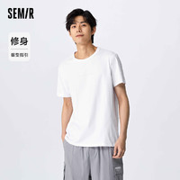 Semir 森马 男士短袖T恤