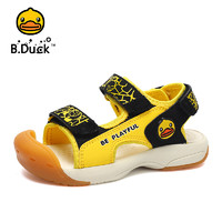 88VIP：B.Duck 男童魔术贴休闲凉鞋 B2985901 黄色