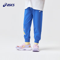 asics亚瑟士童装2024年夏季新款长裤儿童垂感舒适运动裤