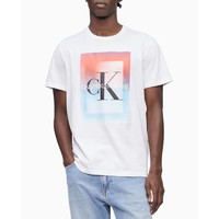 Calvin Klein男士圆领短袖上衣棉质12261477 Brilliant White 2XL
