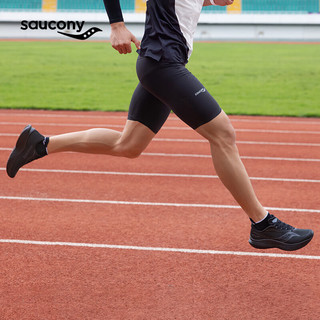 Saucony索康尼菁华15跑鞋男轻量缓震透气专业运动训练运动鞋Kinvara 15 黑 47