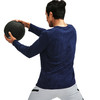 安德玛 官方奥莱UA 男士华夫格上衣跑步健身训练休闲运动长袖T恤