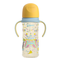 20点开始、88VIP：Pigeon 贝亲 自然实感第三代FUN系列 PPSU奶瓶 彩绘款 240ml