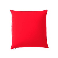 MOGU 正方形抱枕靠垫专用枕套45cm 红色