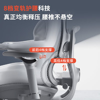 DBL 达宝利 S30魔法师人体工学椅 4d头枕+3d腰枕+3d扶手