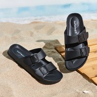 hotwind 热风 夏季清凉舒适日常休闲时尚沙滩外穿男式拖鞋