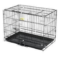 88VIP：Hoopet 狗笼子小型中型犬泰迪柯基窝狗狗室内宠物小狗带厕所分离折叠狗笼