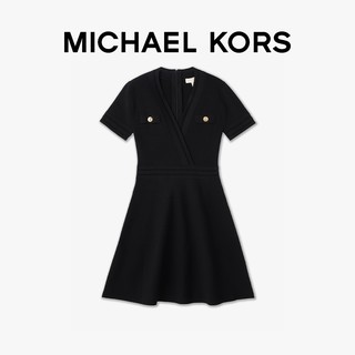 【夏季酬宾】MICHAEL KORS 女士 A 字针织连衣裙 红色 609