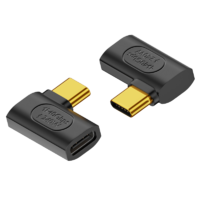 均橙 Type-C转接头USB4.0 240w 40Gbps 8K 弯头（单个）