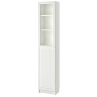 IKEA 宜家 BILLY畢利系列 簡約玻璃門書柜
