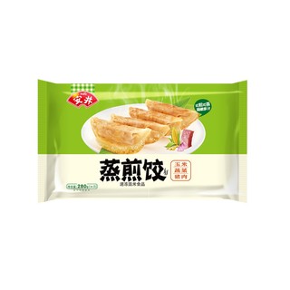 安井蒸煎饺玉米蔬菜猪肉蒸饺（280g）约14只家庭早餐