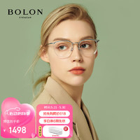 BOLON 暴龙 眼镜近视光学镜眼镜框可配度数 BT6000B90框+光赞防蓝光1.60
