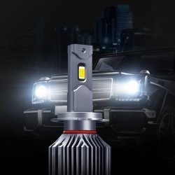 途虎王牌高亮升级m2plus汽车led灯泡一对包安装