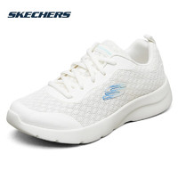 SKECHERS 斯凯奇 20点：斯凯奇（Skechers）女士软底网面透气跑步运动鞋