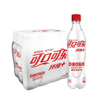 Coca-Cola 可口可乐 纤维+无糖零热量 汽水 碳酸饮料 500ml*12瓶