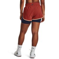 安德玛 UNDER ARMOURUA夏季Project Rock强森女子梭织训练运动短裤1380188