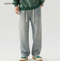 LUCKY BRAND 牛仔裤男夏季裤子美式复古男裤